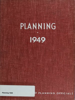 cover image of Planning 1949